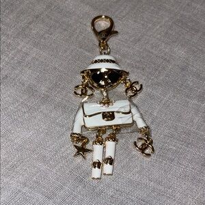 Chanel Key Ring Bag Charm NWOT